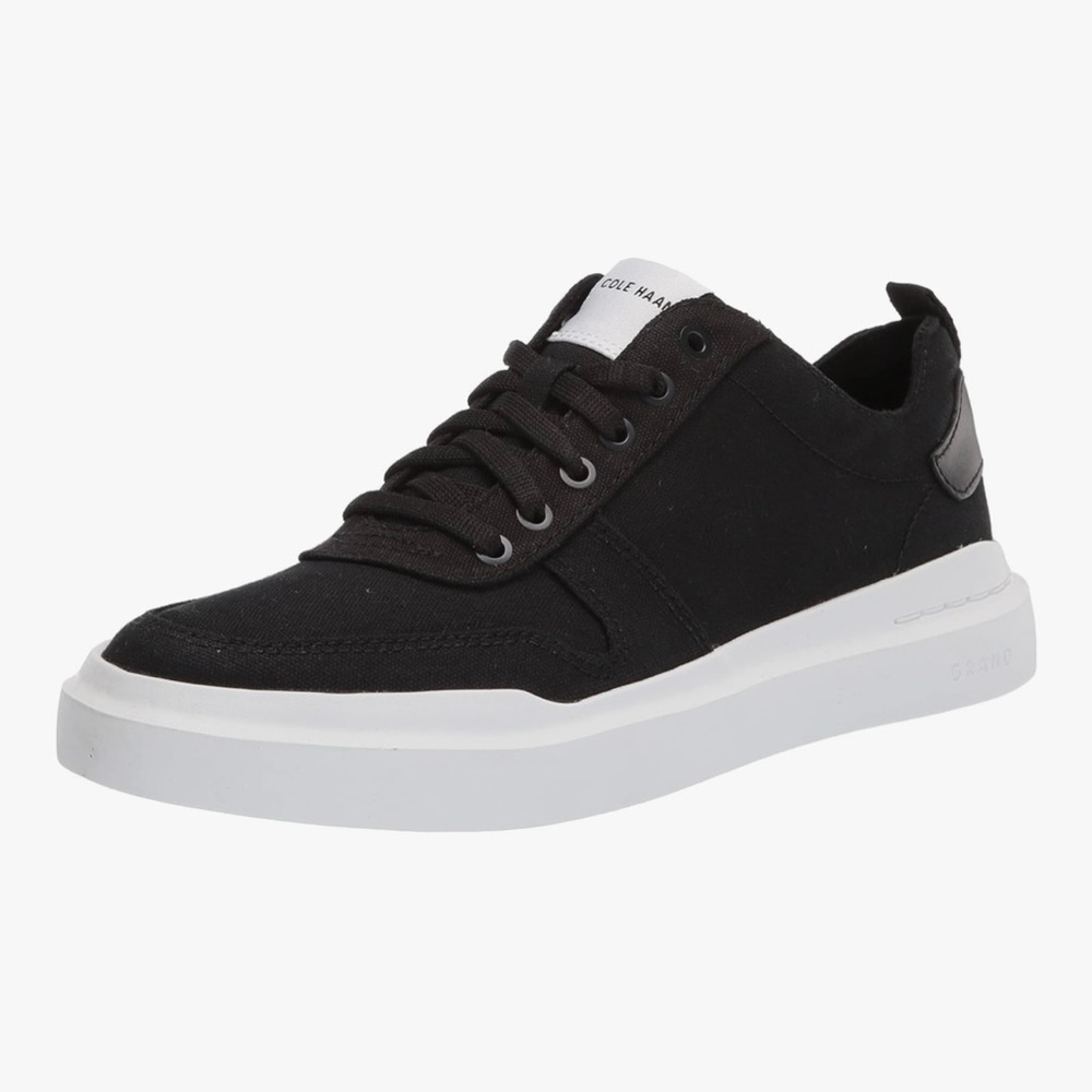 Cole Haan GrandPro Rally Court Sneakers, Black & White